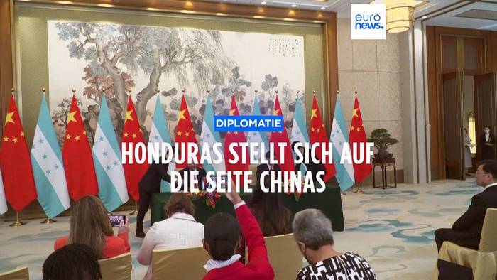 Video: Honduras wechselt zu China - Nur noch 13 Staaten auf der Seite Taiwans