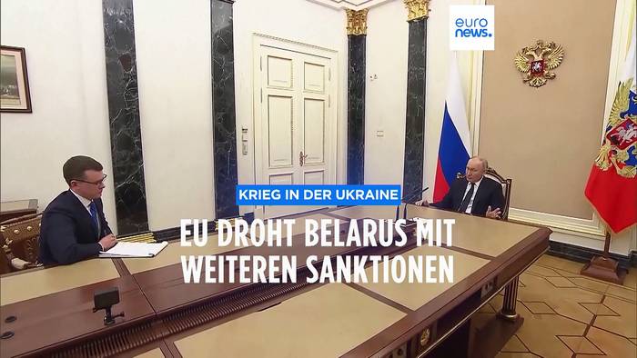 Video: EU droht mit weiteren Sanktionen gegen Belarus