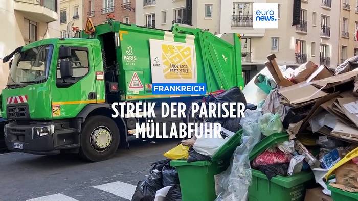 Video: Müllabfuhr-Streik in Paris: Ratten bisher kein Gesundheitsrisiko