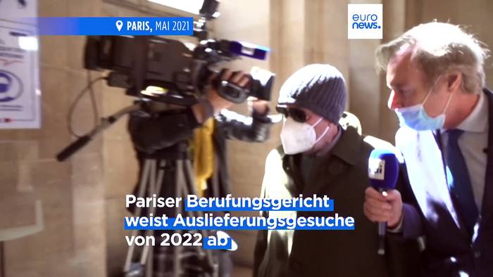 News video: Gericht in Paris verbietet Auslieferung ehemaliger Linksterroristen an Italien