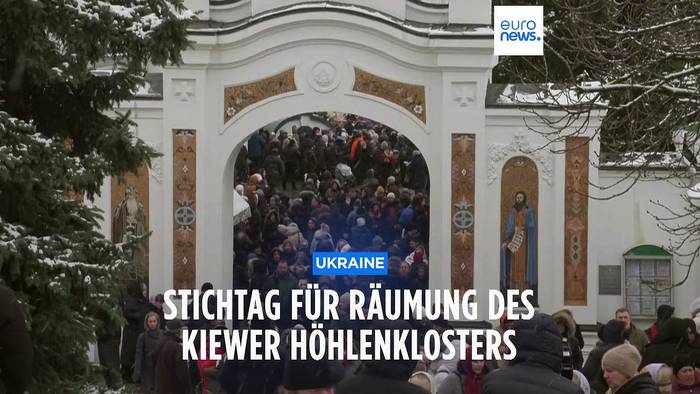 Video: Räumung des Kiewer Höhlenklosters: 