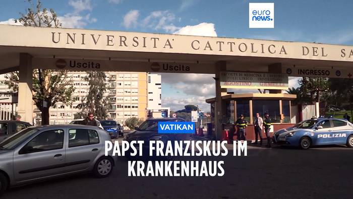 Video: Lungenerkrankung, aber kein Covid: Papst Franziskus im Krankenhaus