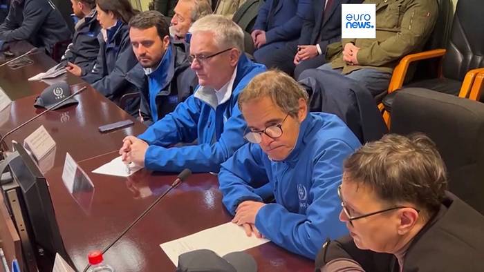 Video: Internationale Atomenergiebehörde in Saporischschja: Grossi will Sicherheitsplan