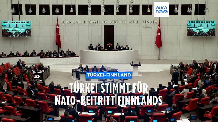 News video: Türkisches OK: Finnland könnte schon nächste Woche NATO-Mitglied sein
