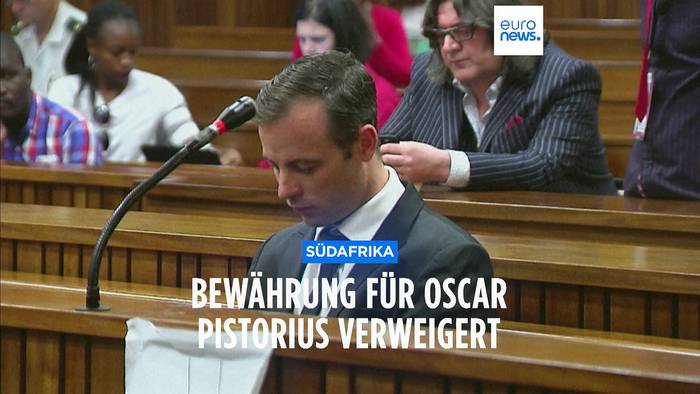 Video: Südafrika: Oscar Pistorius kommt nicht auf Bewährung frei