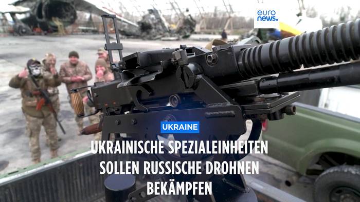 News video: Drohnenabwehr: Ukraine stellt Spezialeinheit auf