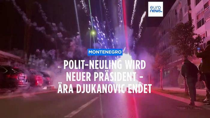 Video: Polit-Neuling Milatovic wird neuer Präsident Montenegros