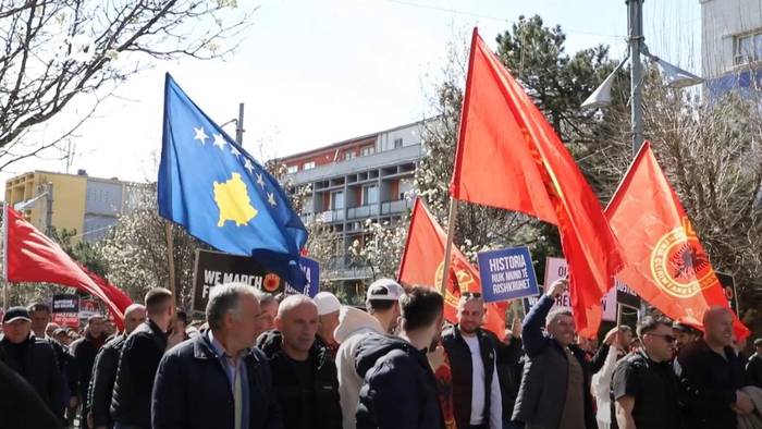 News video: Der lange Weg zur Gerechtigkeit: Prozess gegen Kosovos Ex-Präsidenten Thaci beginnt
