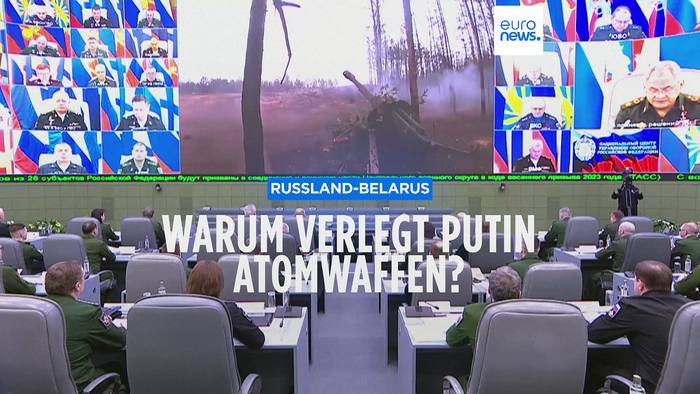 News video: Russlands Atomwaffen in Belarus: Welche Absicht verfolgt Putin?