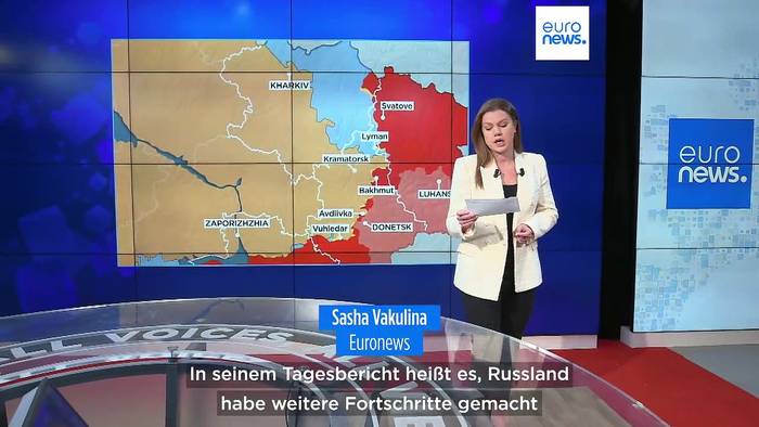 Video: Schlacht um Bachmut: Russische Streitkräfte mit Oberwasser