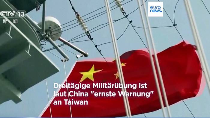 Video: Kampfflugzeuge und Kriegsschiffe am Horizont: Peking veranstaltet Manöver rund um Taiwan