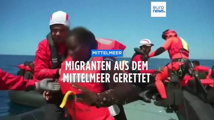 Video: Hunderte Menschen gerettet - 4 Mal so viele Bootsmigranten wie im Vorjahr