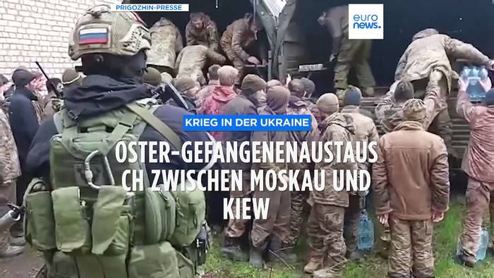 News video: Oster-Gefangenenaustausch von ukrainischen und russischen Soldaten