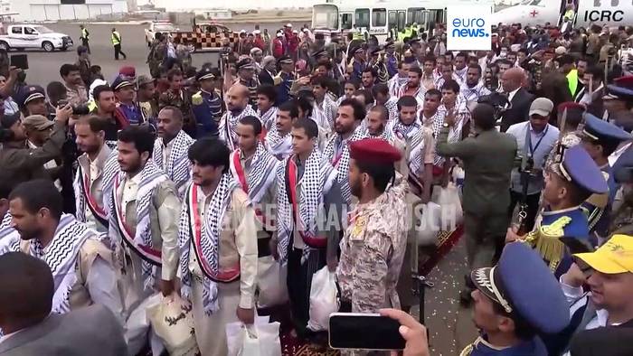 Video: 900 Menschen wieder bei ihren Familien: Gefangenenaustausch im Jemen abgeschlossen