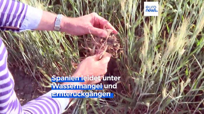 Extreme Dürre in Spanien Europas News Deutschland VIDEO