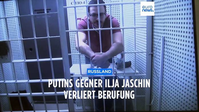 Video: Warnung an westliche Kritiker: Moskau lehnt auch Berufung von Ilja Jaschin ab