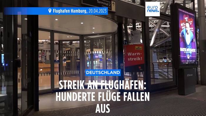 Video: Warum streiken Angestellte an mehreren Flughäfen in Deutschland?