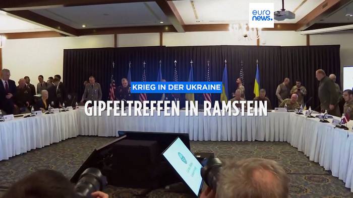 Video: Ukraine-Treffen in Ramstein: USA schicken Abrams-Panzer nach Bayern