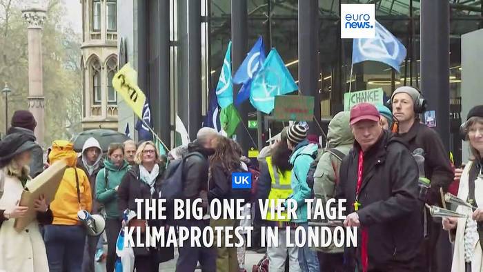 Video: The Big One: 4 Tage Klimaprotest in London, Marathon bleibt verschont