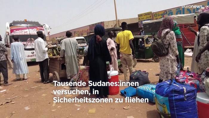 News video: Sudan: Kämpfer besetzen Labor mit Krankheitserregern