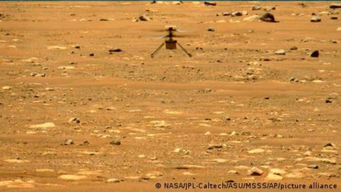 News video: Mars-Helikopter 