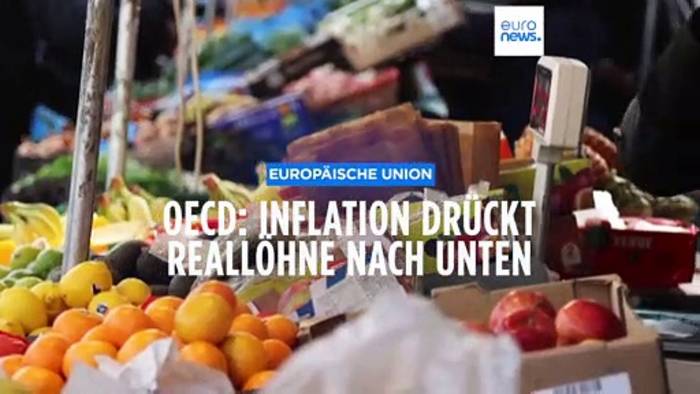 News video: OECD und Gewerkschaften warnen for sozialen Folgen hoher Inflation