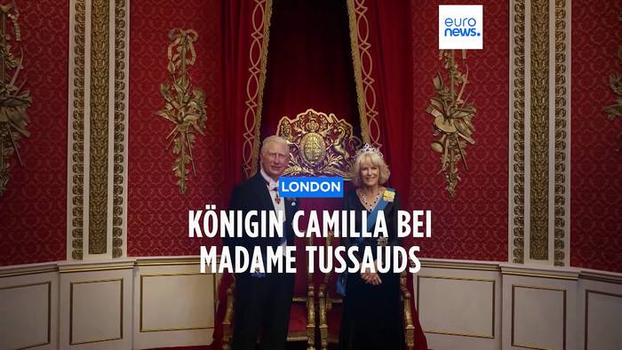 Video: Königin Camilla jetzt aus Wachs und im Designerkleid bei Madame Tussauds in London