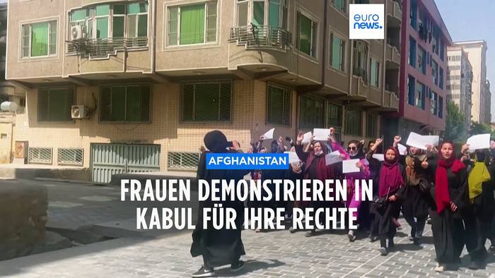News video: Mutige Frauen in Kabul: 
