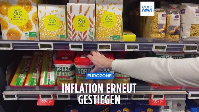 Video: Hohe Energiepreise: Inflation in Eurozone steigt auf 7 Prozent