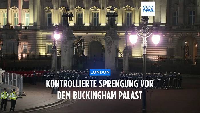 Video: Schock kurz vor der Krönung: Mann mit mutmaßlicher Waffe nahe Buckingham-Palast verhaftet