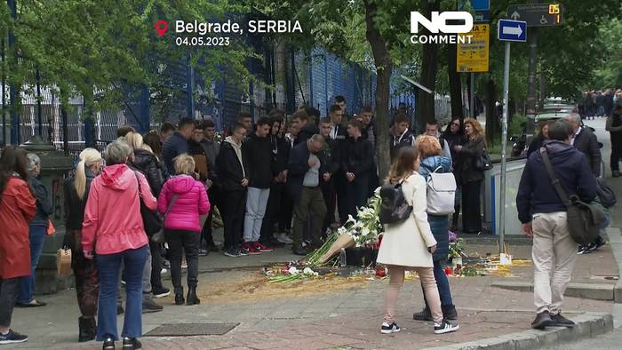 News video: Das Entsetzen bleibt: Belgrad gedenkt der Toten