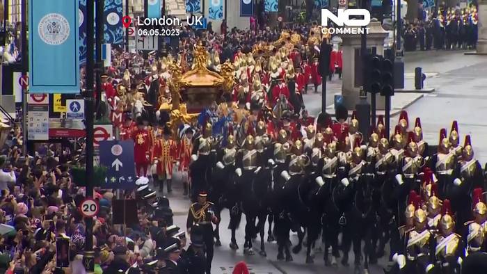 Video: London bejubelt das Königspaar