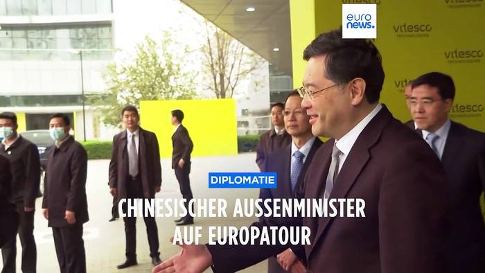 News video: Chinesischer Außenminister auf Europabesuch, Lindner kurzfristig von Peking ausgeladen