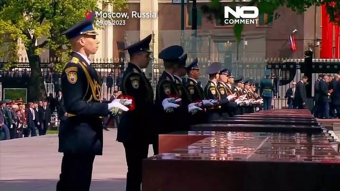 Video: Moskaus Parade zum 