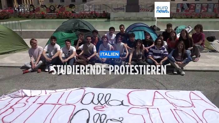News video: 500 Euro für 8 m2? Italiens Studierende gehen auf die Barrikaden