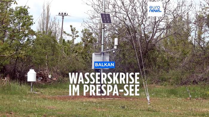 News video: Balkan: Wasserkrise am Prespasee