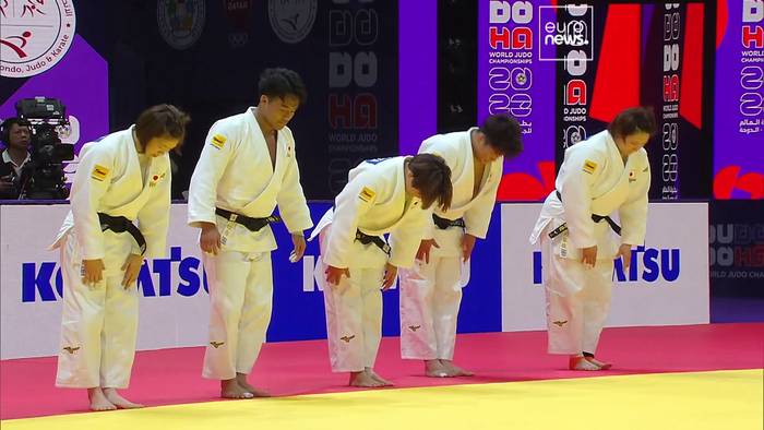Video: Katar: Letzter Tag der Judo-WM: Goldmedaille für Japan im Mixed-Team-Wettbewerb