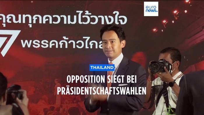 News video: Überragender Wahlsieg für pro-demokratische Opposition in Thailand