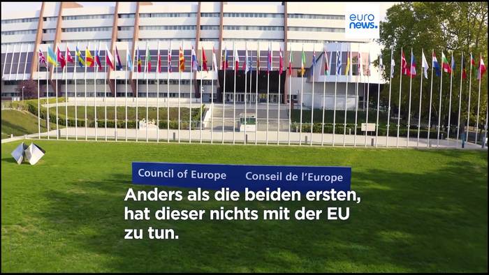 News video: Der Europarat hat nichts mit der EU zu tun. Aber womit dann? Hier erfahren Sie es