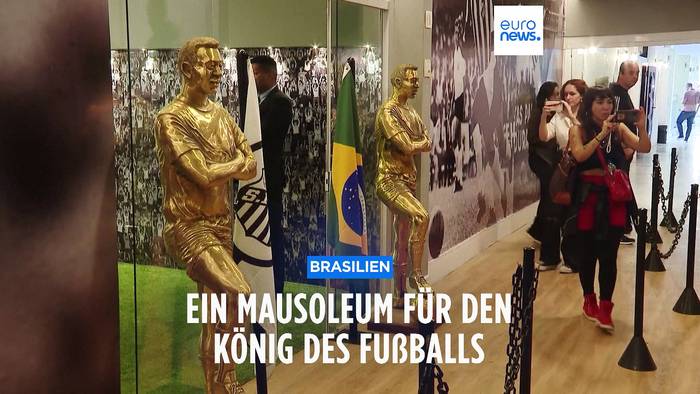 News video: Eine Grabstätte für den König des Fußballs: Pelés Mausoleum für Öffentlichkeit geöffnet