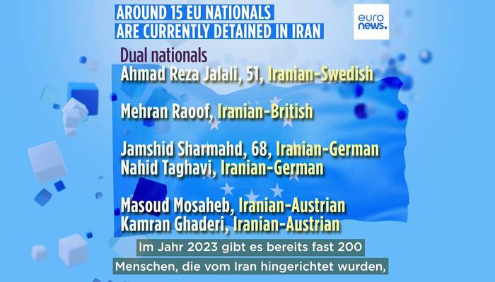 News video: Geiseldiplomatie: Was tut die EU für ihre im Iran inhaftierten Bürger?