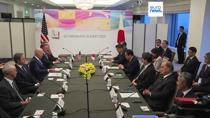 Video: Der G7-Gipfel beginnt in Hiroshima in Japan
