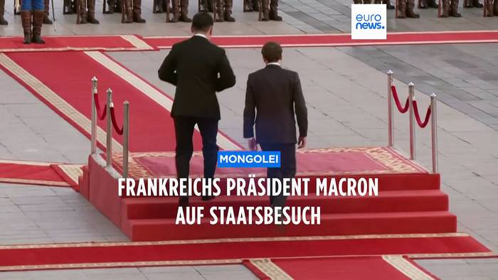 News video: Insel der Demokratie: Warum Frankreichs Präsident Macron in die Mongolei reist