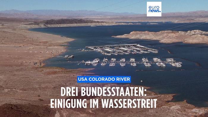 Video: Colorado River trocknet aus: 3 US-Bundesstaaten legen Wasserstreit bei