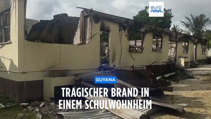 News video: Nach Brand in Schulwohnheim mit 19 Toten: offensichtlich vorsätzliche Tat