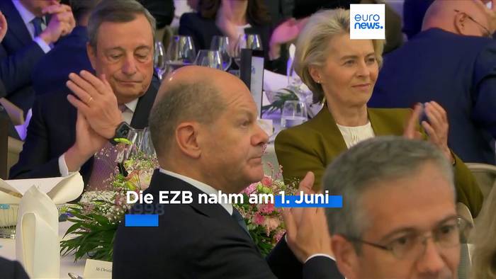 Video: Festakt in Frankfurt: EZB feiert 25. Geburtstag