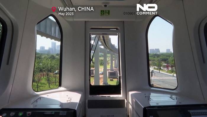 News video: Skytrain: Durch Wuhan schweben