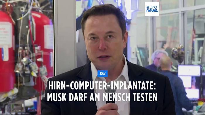 Video: Musk darf Hirn-Computer-Implantate am Mensch testen