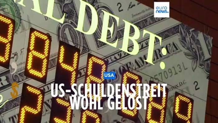 News video: US-Schuldenstreit zu Ende, Zahlungsunfähigkeit wohl abgewendet