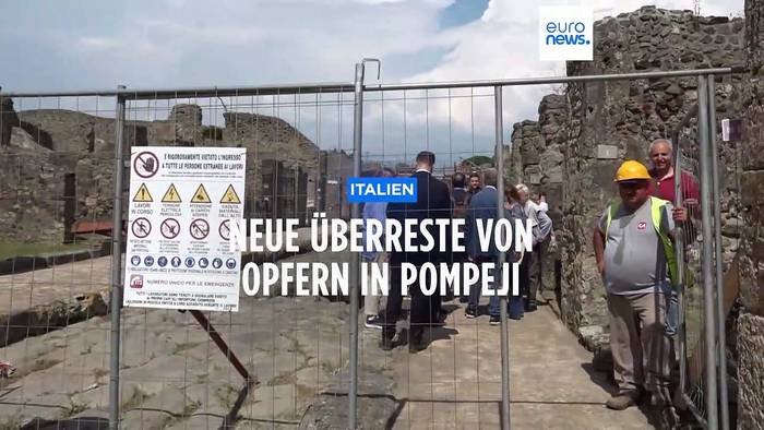 Video: Glücksfall für die Wissenschaft: drei neue Opfer des Vulkanausbruchs im antiken Pompeji entdeckt